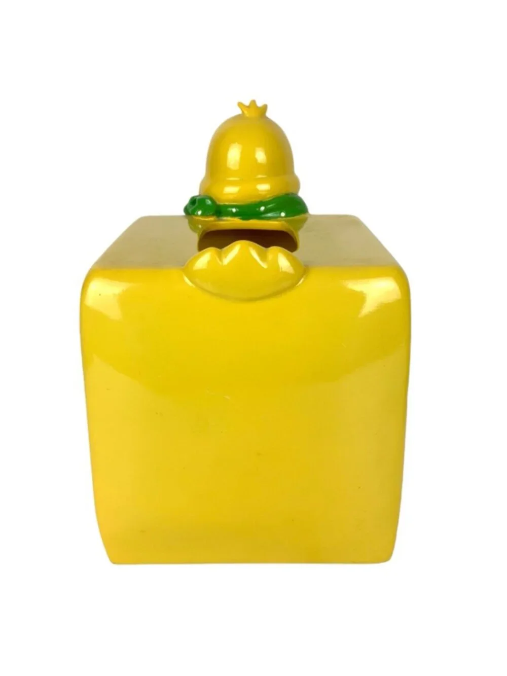 Rubber Ducky Resin Tissue Box Cover Square Yellow Kids Bathroom Bedroom Decor